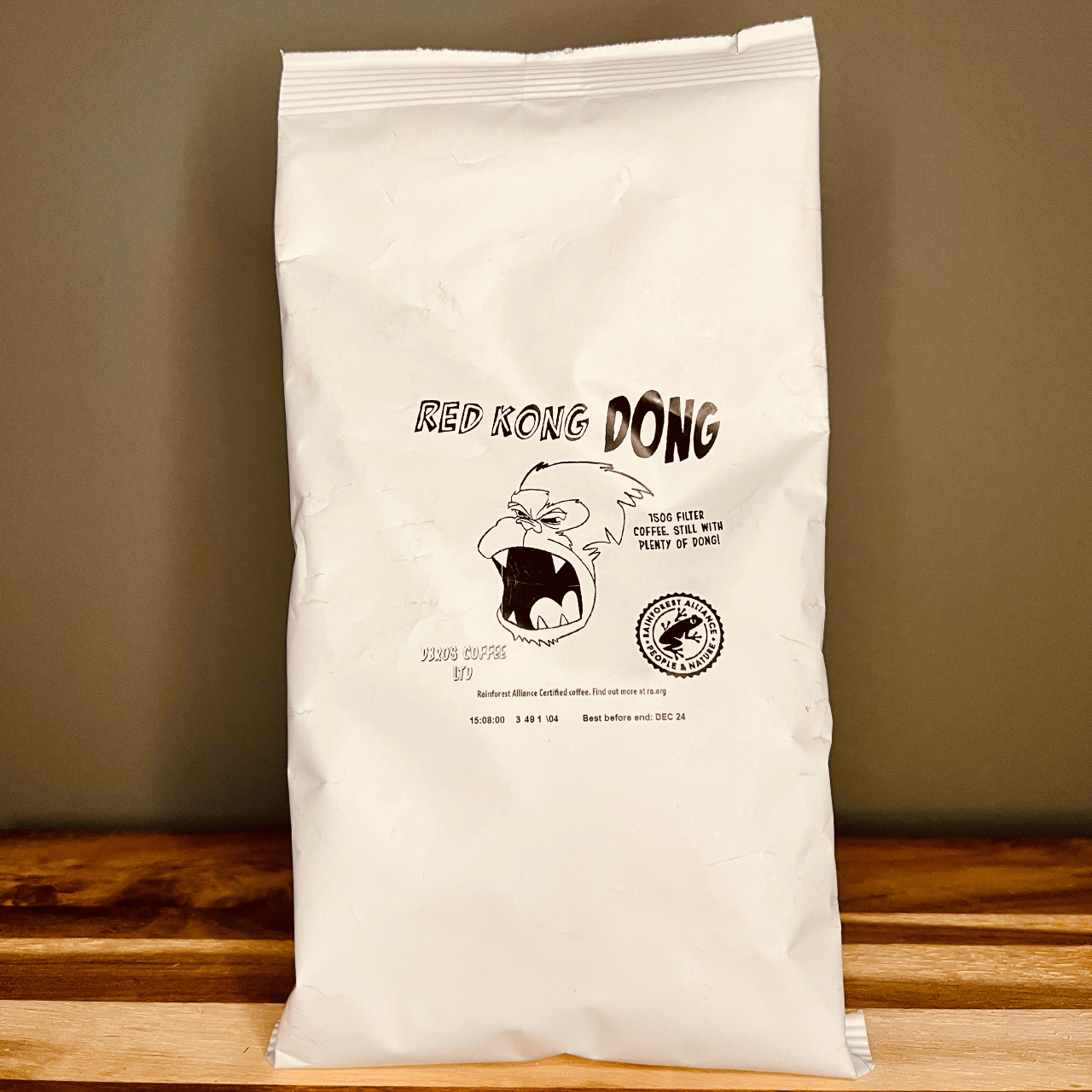 Red Kong Dong 300g (2x 150g) Cafetière/Filter Coffee Quality Global Blend
