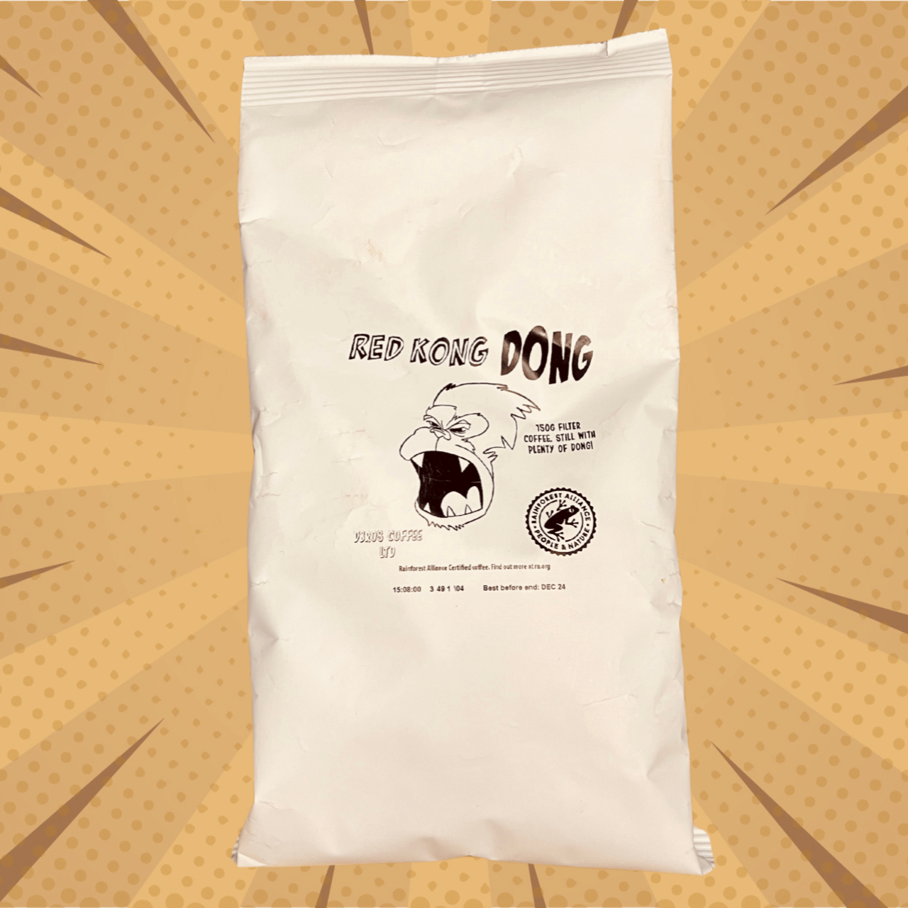 Red Kong Dong 300g (2x 150g) Cafetière/Filter Coffee Quality Global Blend