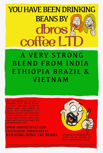 Red Kong Dong 1kg Beans Quality Global Blend